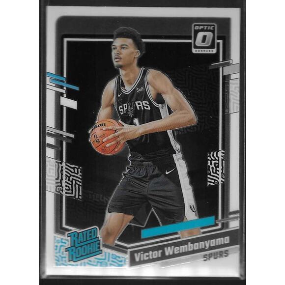 2023-24 Panini Donruss Optic - Rated Rookie Victor Wembanyama Spurs #225 (RC) - Picture 1 of 2